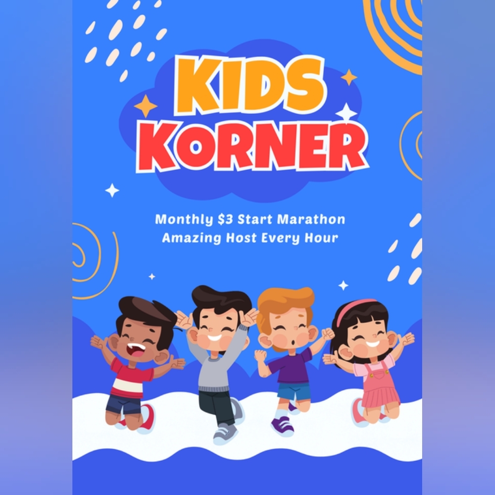 Kid's Korner Marathon, $3 Starts! Friday 9/26